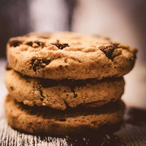 Des cookies qui sortent du four