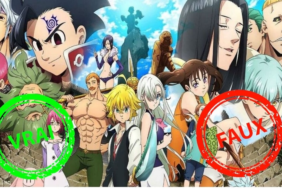 Impossible d’avoir 10/10 à ce quiz vrai ou faux sur Seven Deadly Sins