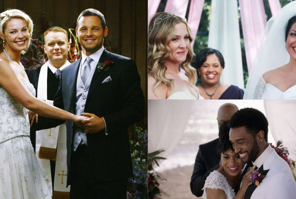 Si tu n’as pas 10/10 à ce quiz sur les mariages de Grey’s Anatomy, tu n’es pas un vrai fan