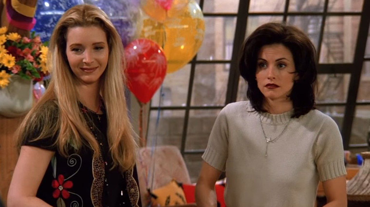 Friends : cette drôle d'incohérence entre Monica, Phoebe et un massage