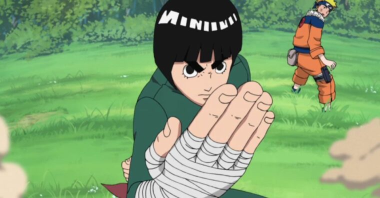 Passer 1000h d'entrainement avec Rock Lee