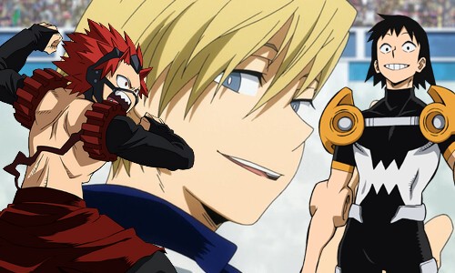 Kirishima, Neito Monoma et Hanta !