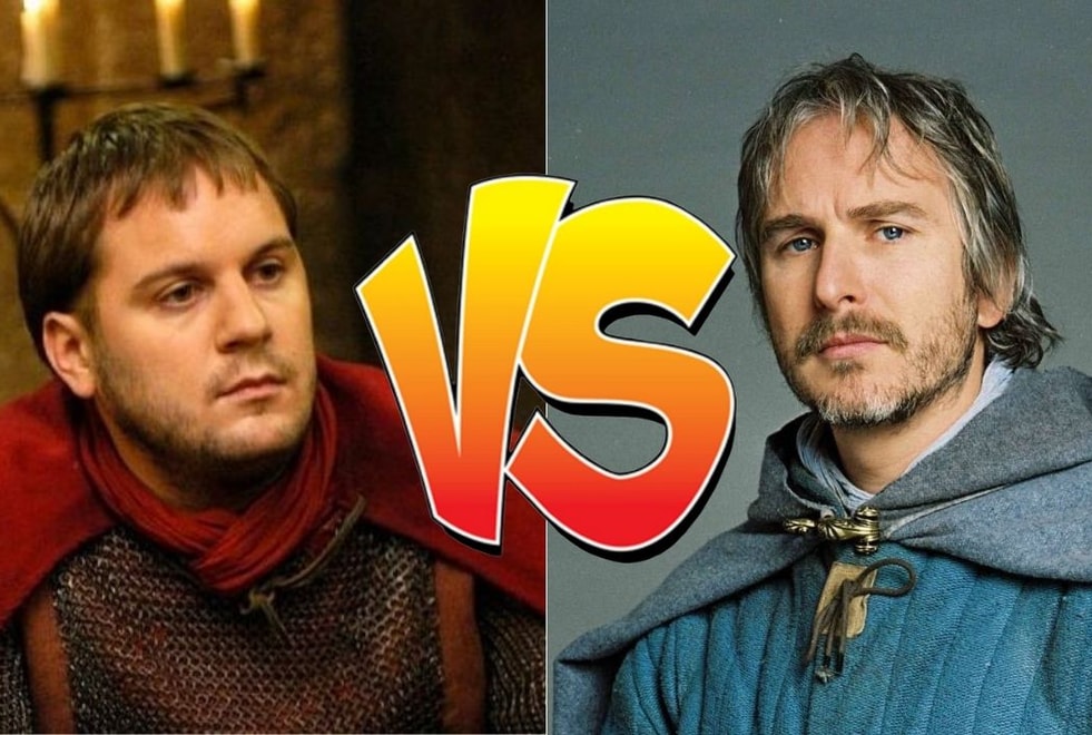 Sondage : quel personnage de Kaamelott est le plus intelligent, Karadoc ou Perceval ?