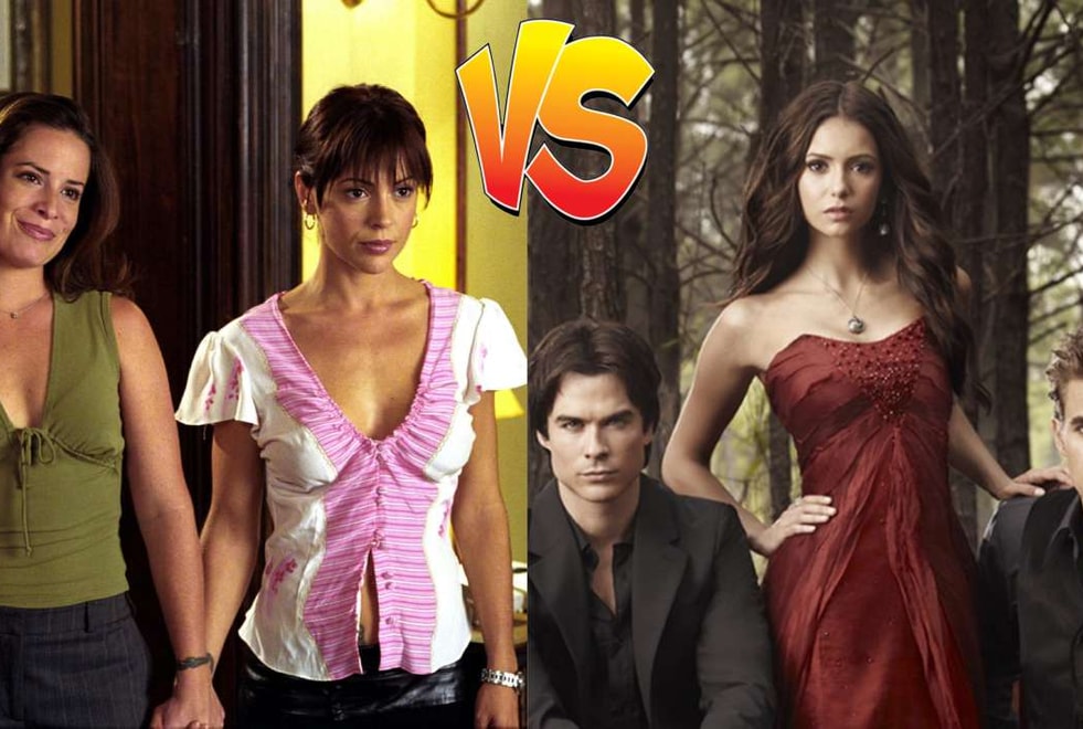 Sondage : match ultime, tu préfères Charmed ou The Vampire Diaries ?