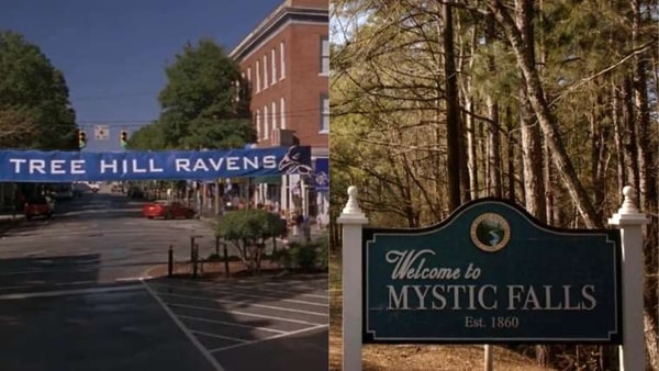 tree hill, mystic falls