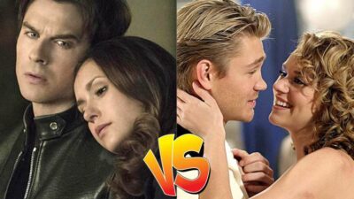 Sondage : match ultime, tu préfères Damon et Elena de The Vampire Diaries ou Lucas et Peyton des Frères Scott ?