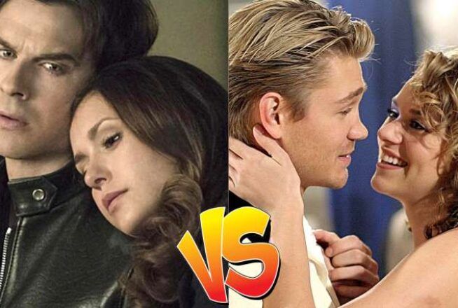 Sondage : match ultime, tu préfères Damon et Elena de The Vampire Diaries ou Lucas et Peyton des Frères Scott ?