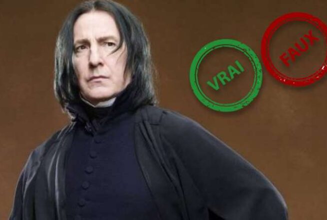 Harry Potter : impossible d&rsquo;avoir 10/10 à ce quiz vrai ou faux sur Severus Rogue