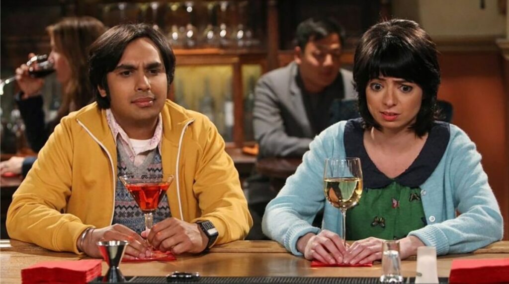 raj lucy the big bang theory
