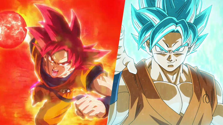 Sondage Dragon Ball Super : entre Super Saiyan God et Blue, quelle forme de Goku préfères-tu ?