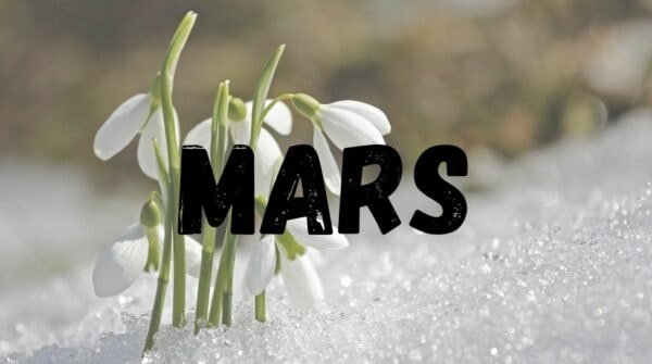 mars mois de naissance