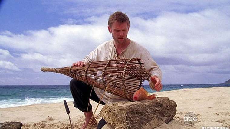 Du bon poisson fraîchement pêché sur l'île de Lost