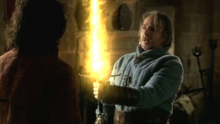 Kaamelott : pourquoi Perceval peut-il activer Excalibur ?
