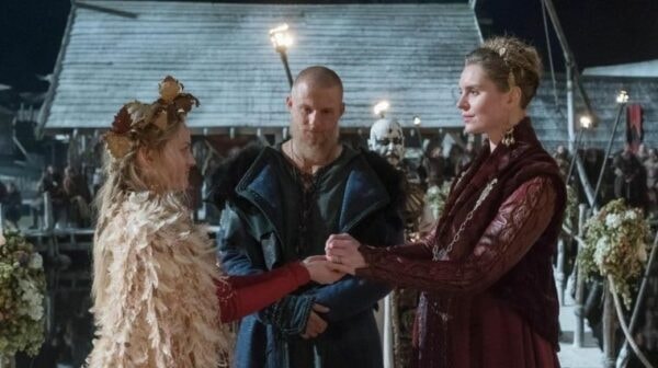 Ingrid, Bjorn et Gunnhild mariage Vikings