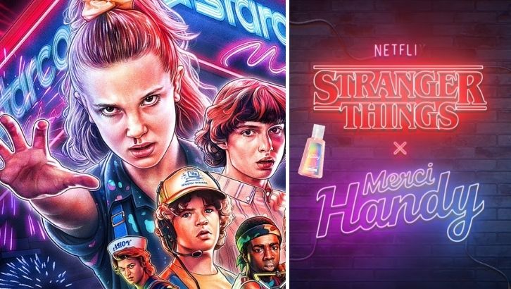 Stranger Things : Merci Handy annonce la sortie d'une collection dédiée à la série de Netflix