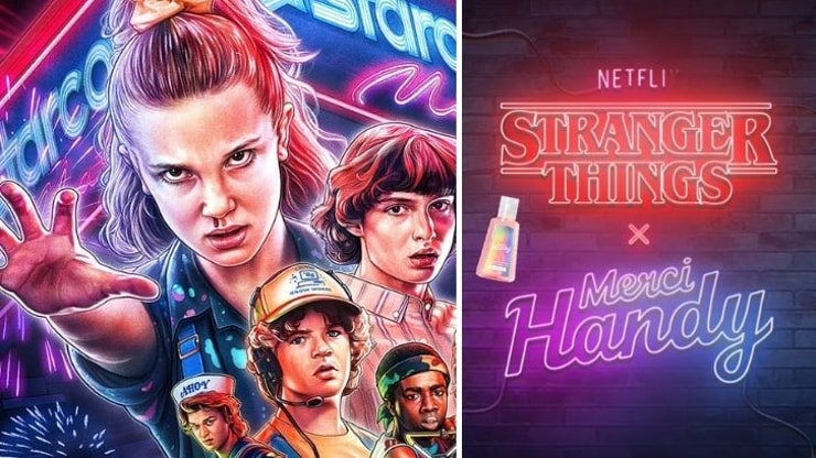 Stranger Things : Merci Handy annonce la sortie d'une collection dédiée à la série de Netflix