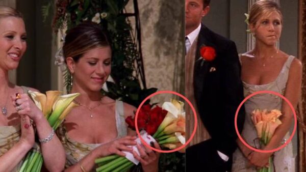friends, rachel, phoebe, fleurs