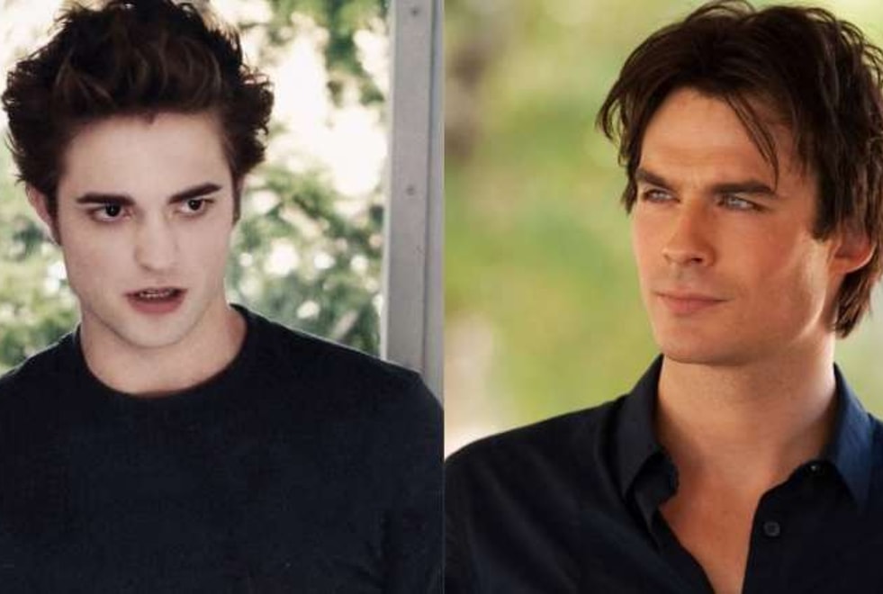 Sondage : match ultime, tu préfères Edward de Twilight ou Damon de The Vampire Diaries ?