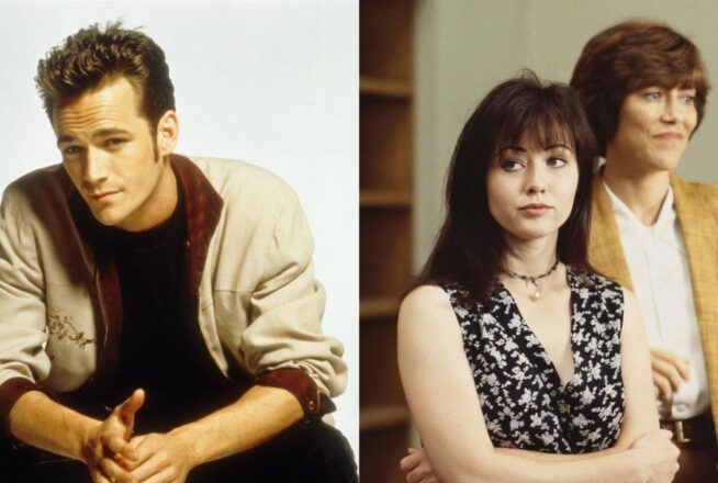 Beverly Hills 90210 : Carol Potter, qui jouait la mère de Brenda, avait un crush sur… Luke Perry