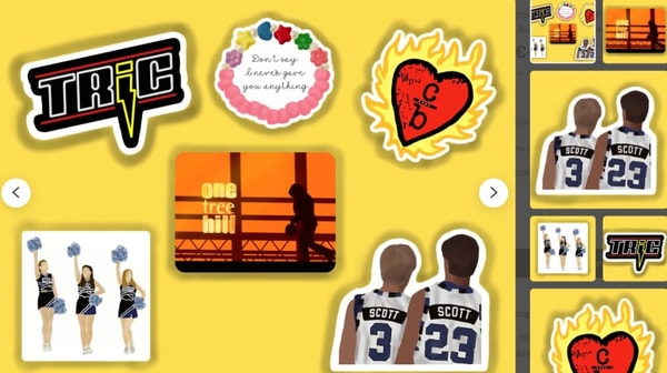 stickers les frères scott