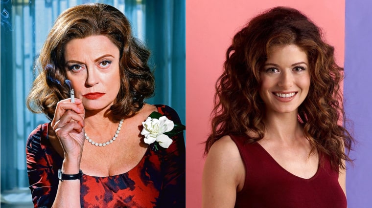 susan sarandon vs debra messing