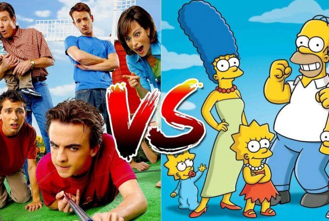Sondage : le match ultime, tu préfères Malcolm ou Les Simpson ?