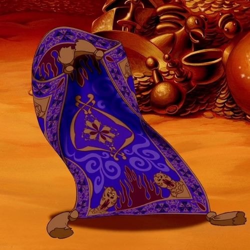 Le tapis volant d'Aladdin