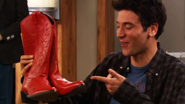 Les bottes rouges de Ted