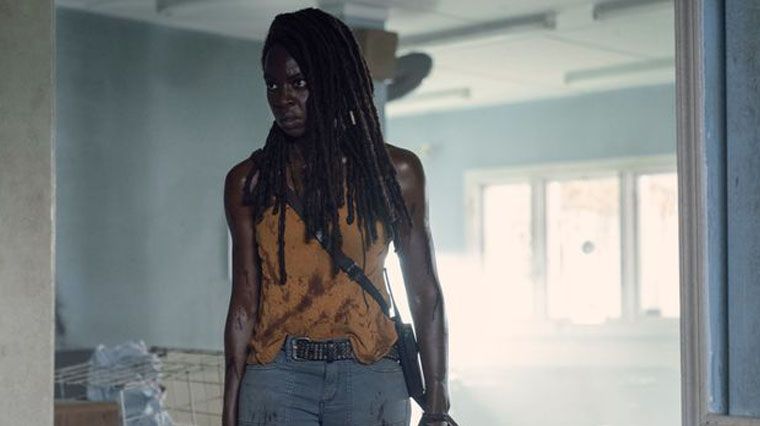 Danai Gurira alias Michonne dans The Walking Dead
