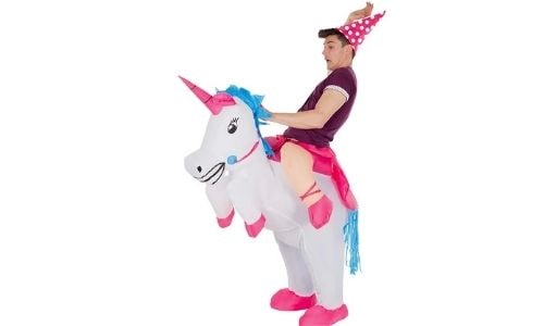 Un déguisement de licorne