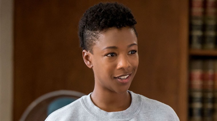 Le personnage de Poussey dans Orange is the New Black.