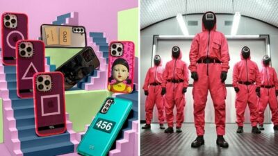 Squid Game : Casetify sort une collection d&rsquo;accessoires pour téléphone aux couleurs du carton de Netflix