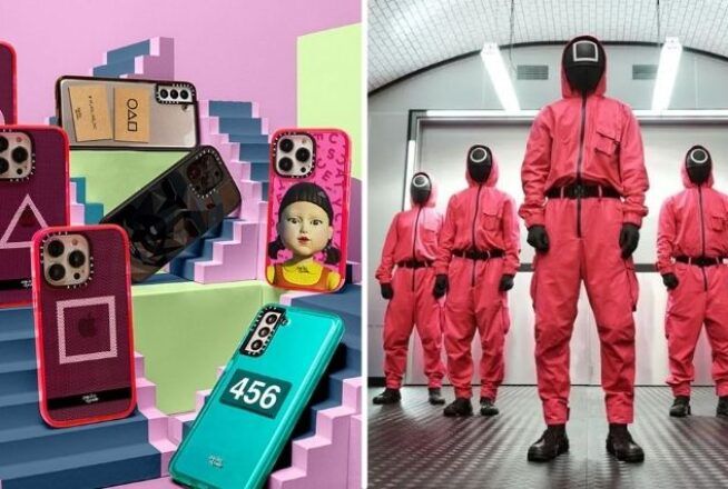 Squid Game : Casetify sort une collection d&rsquo;accessoires pour téléphone aux couleurs du carton de Netflix
