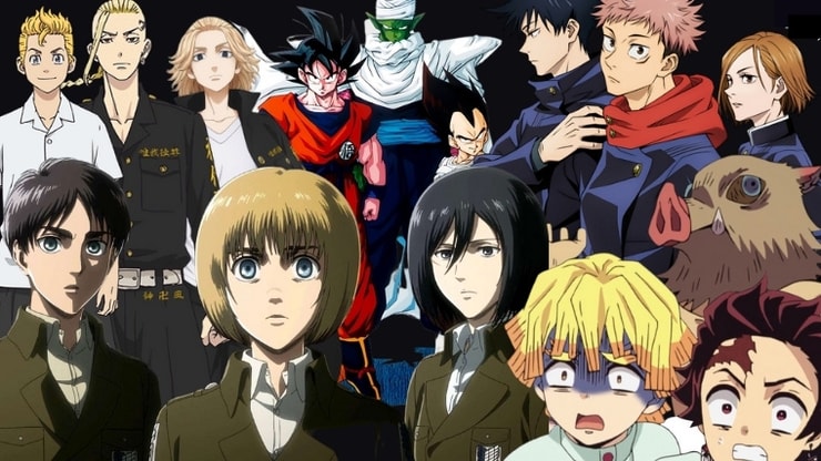 Sondage : vote pour ton trio de persos d'anime préféré