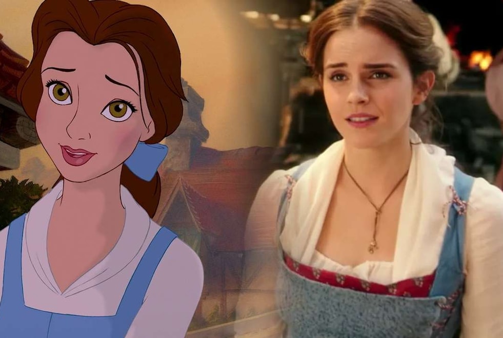 La Belle et la Bête : les personnages dans le Disney VS le film