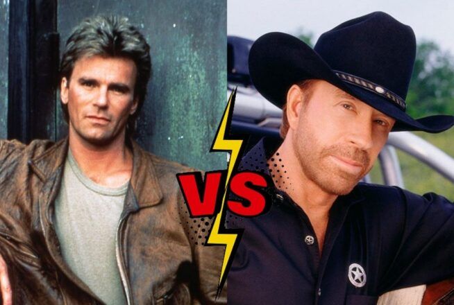 Sondage, le match ultime tu préfères MacGyver ou Walker, Texas Ranger ?