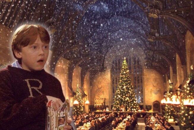 Sondage : tu préfères fêter Noël à Poudlard ou au Terrier dans Harry Potter ?