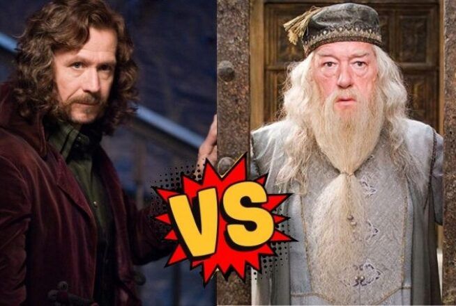 Sondage, le match ultime : dans Harry Potter, tu préfères Albus Dumbledore ou Sirius Black ?