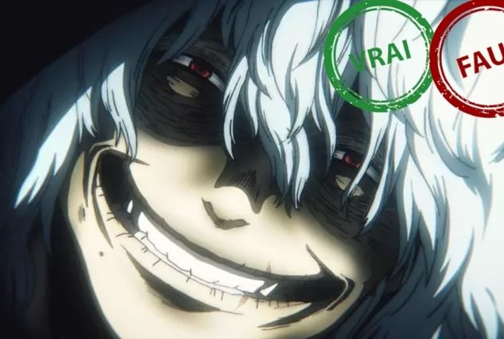 Quiz My Hero Academia : auras-tu 10/10 à ce vrai ou faux sur Shigaraki Tomura ?