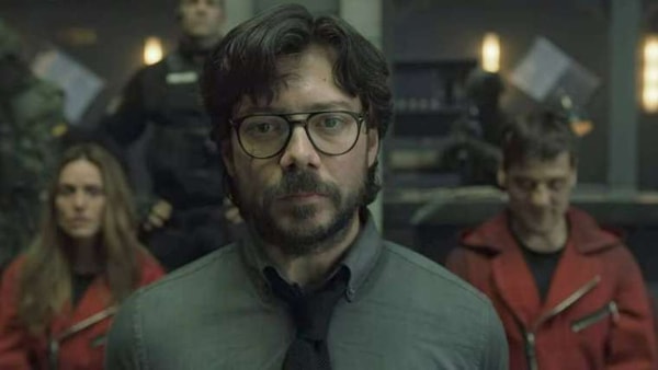 la casa de papel, professeur