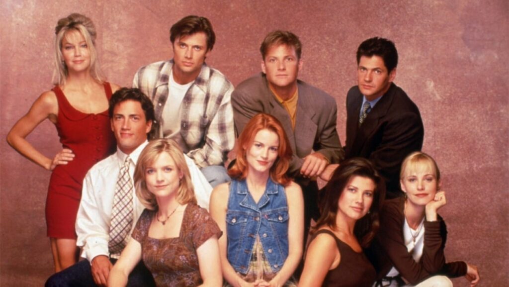 La bande de la série melrose place.