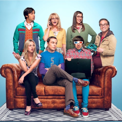 Les héros de The Big Bang Theory