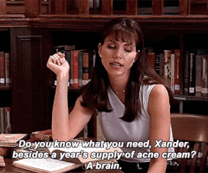 cordelia chase buffy contre les vampires gif