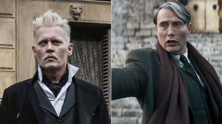 Grindelwald Johnny Depp Mads Mikkelsen