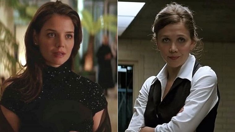 Katie Holmes Maggie Gyllenhaal Batman