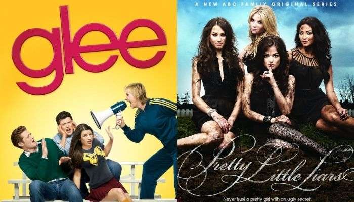 glee, pretty little liars