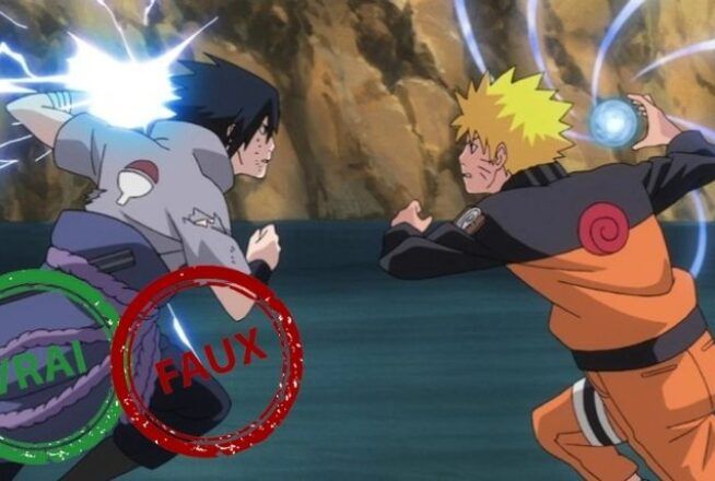 Quiz : seul un vrai fan de Naruto aura 10/10 à ce vrai ou faux sur les combats