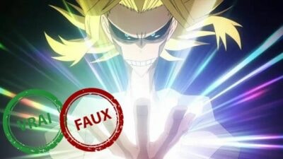 Quiz : seul un fan de My Hero Academia aura 10/10 à ce vrai ou faux sur les alters