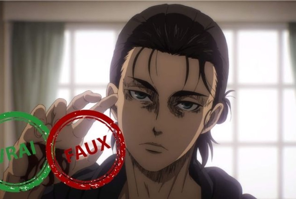 Quiz : seul un vrai fan de l’Attaque des titans (SNK) aura 10/10 à ce vrai ou faux sur la partie 1 de la saison 4