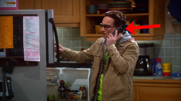 leonard telephone the big bang theory